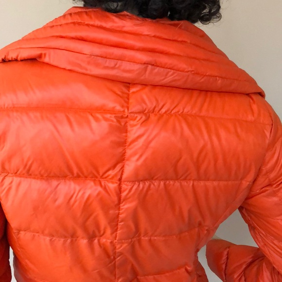 BCBGeneration orange moto puffer - Picture 5 of 8
